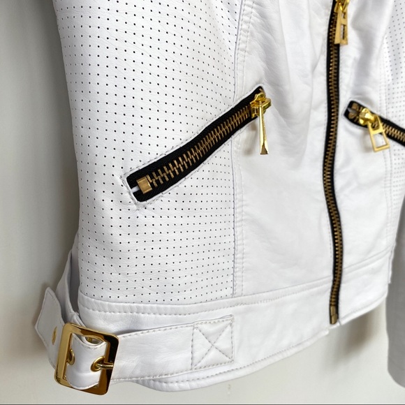 Guess faux leather moto jacket - Picture 5 of 12